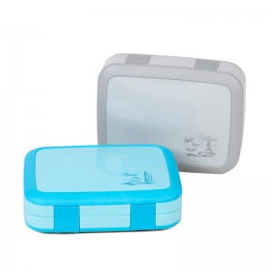 Plast BPA-fri lækageisoleret Bento-frokostkassebeholder